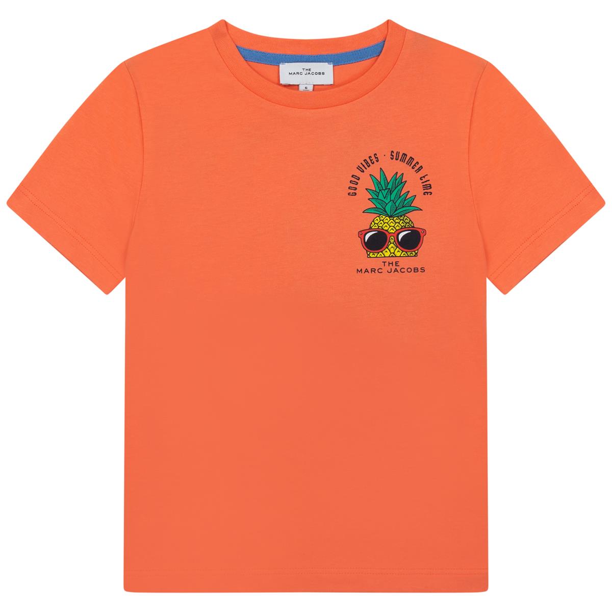 Boys & Girls Orange Logo T-Shirt
