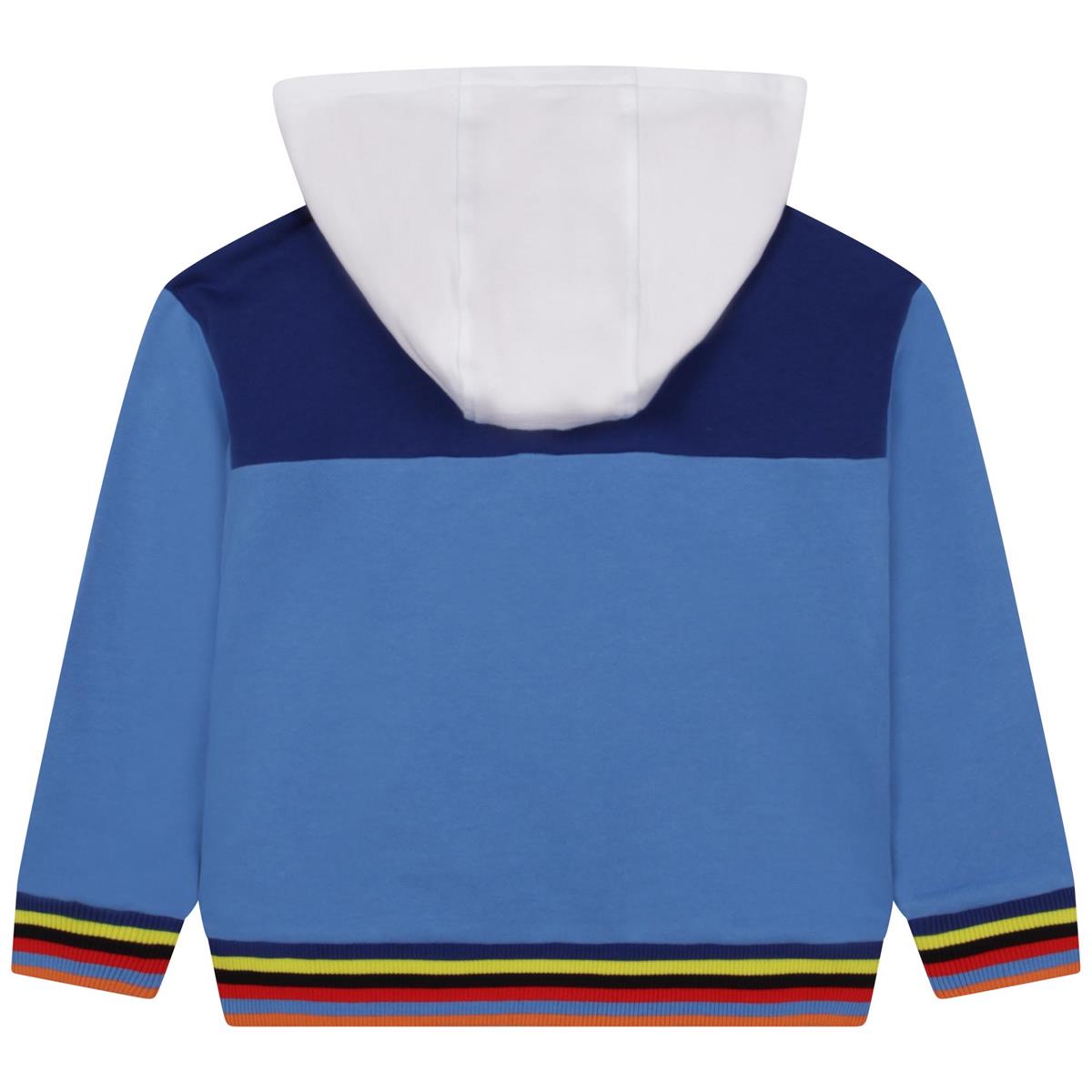 Boys Blue Hooded Sweatshirt