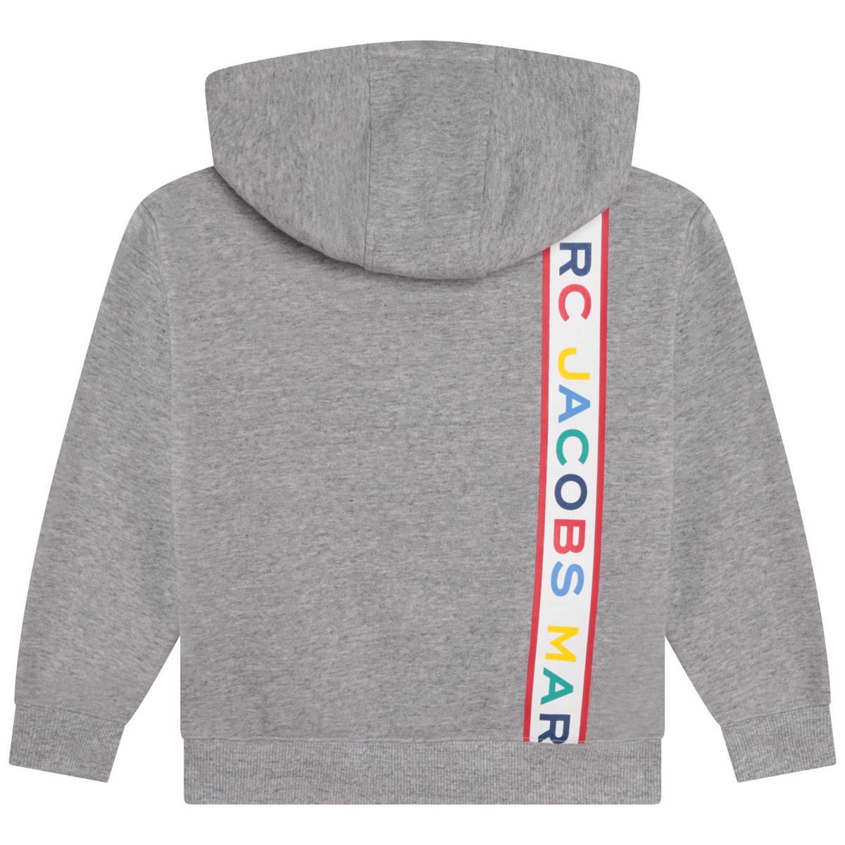 Boys Grey Zip-Up Top