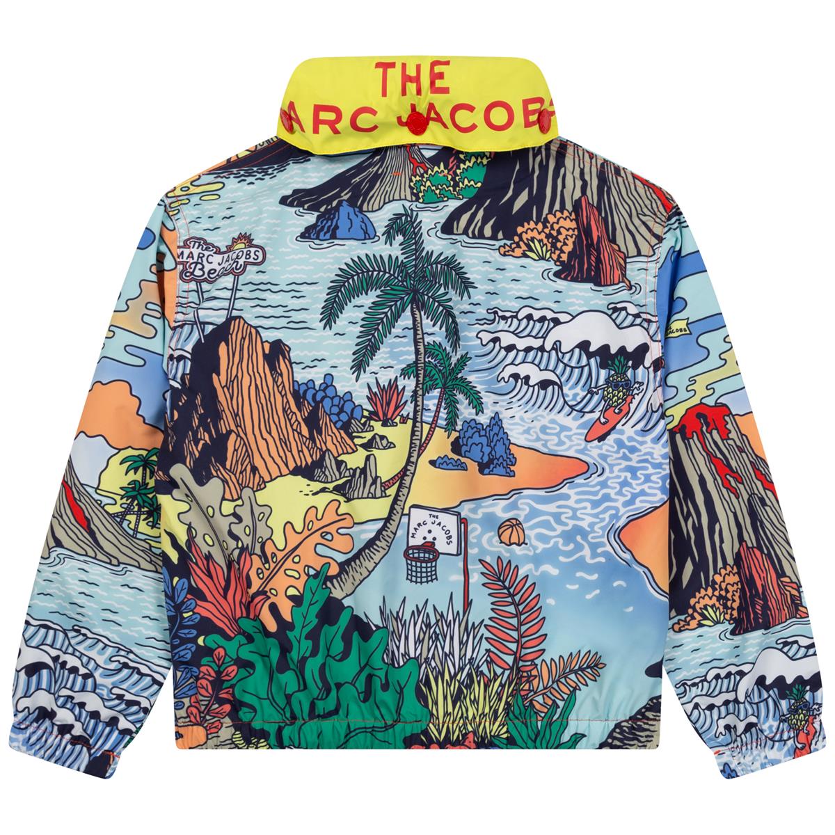 Boys & Girls Blue Hooded Windbreaker