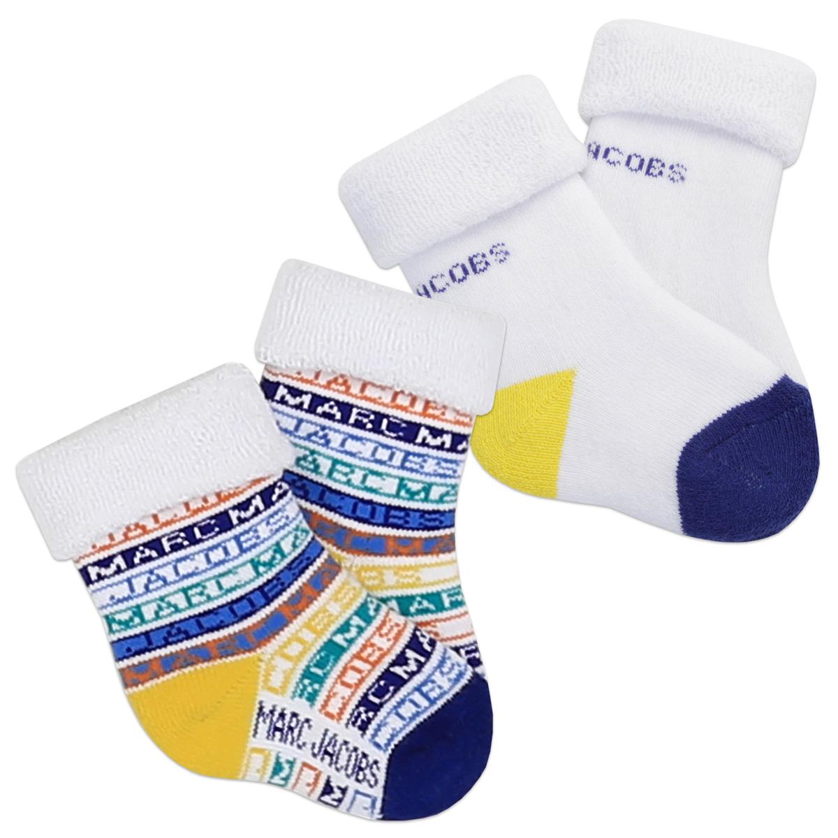 Baby Boys Logo Socks(2 Pack)