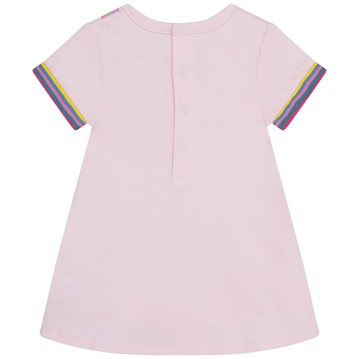 Baby Girls Light Pink Printed Dress