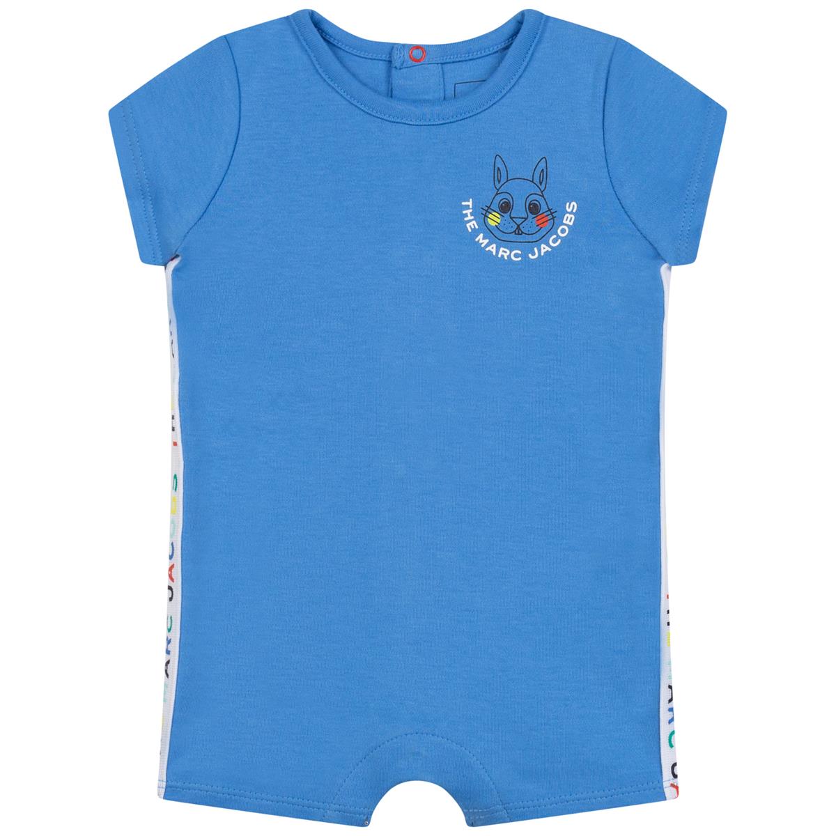 Baby Boys & Girls Blue Jumpsuit