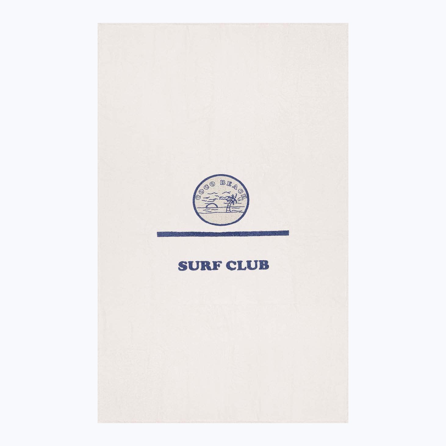 Boys & Girls White Beach Towel