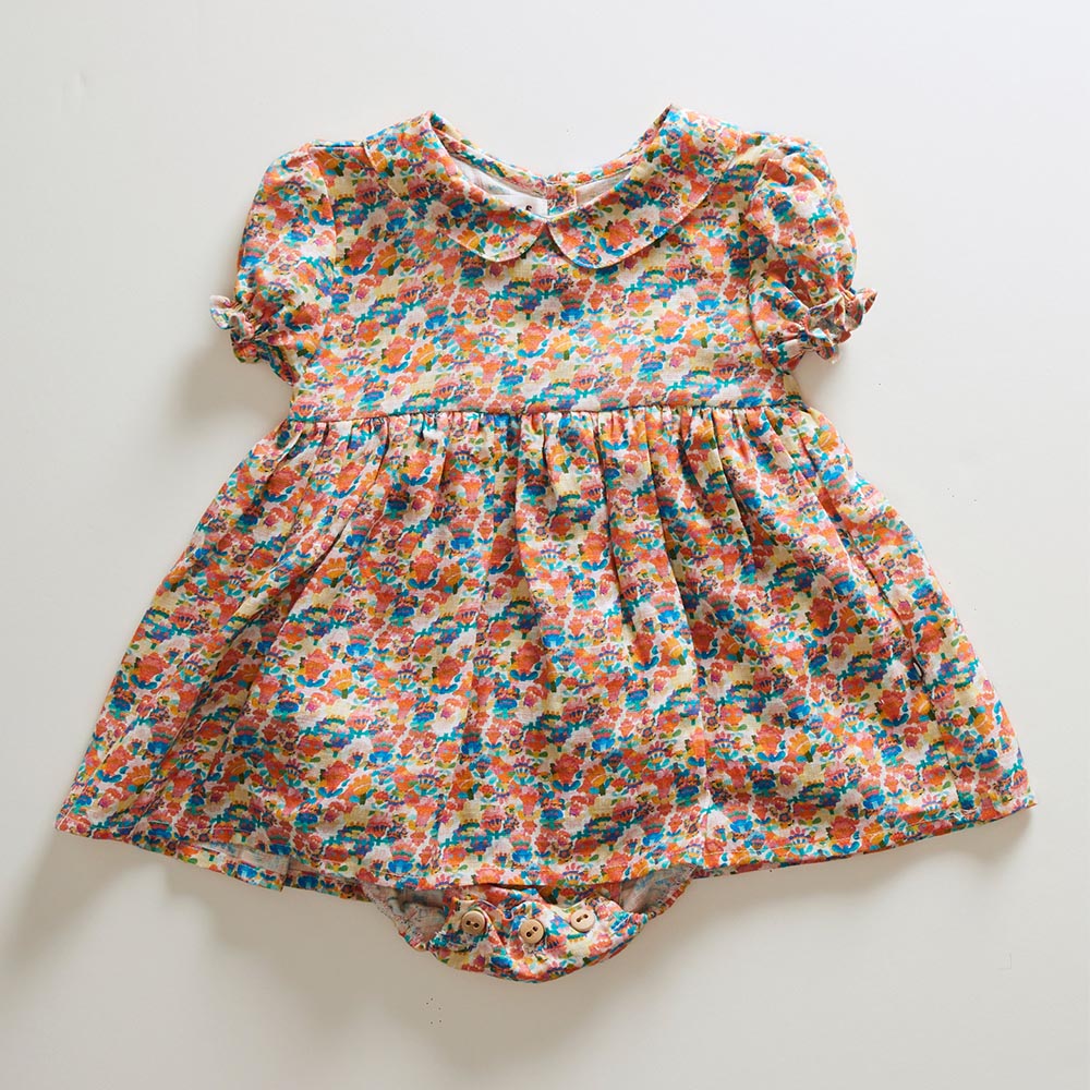 Baby Girls Pink Floral Dress