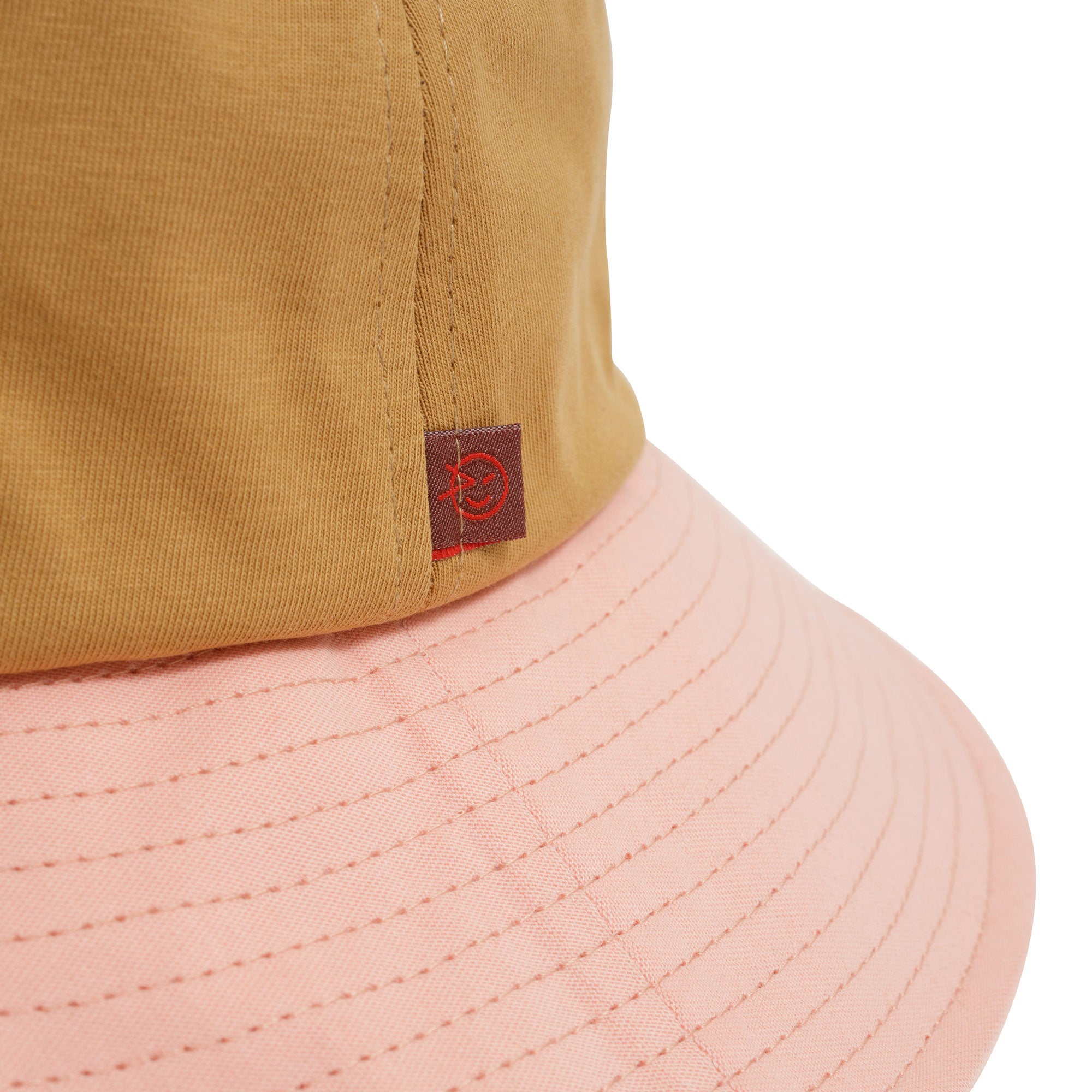 Girls Pink Wide Brim Hat