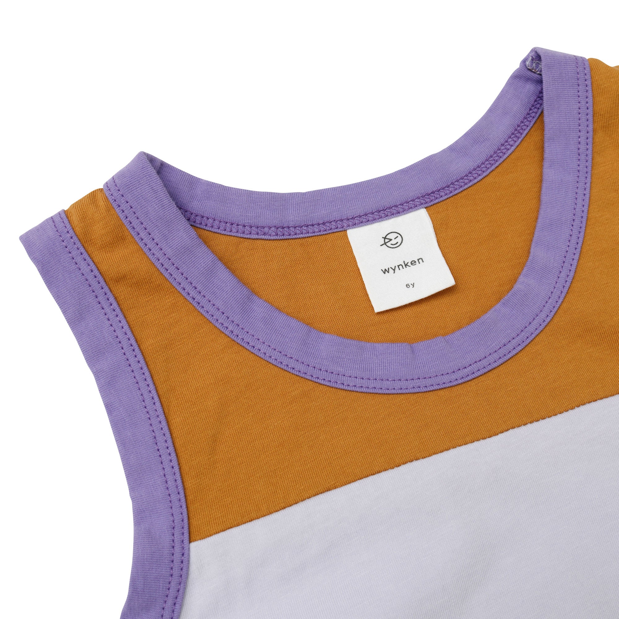 Boys & Girls Lilac Cotton Vest