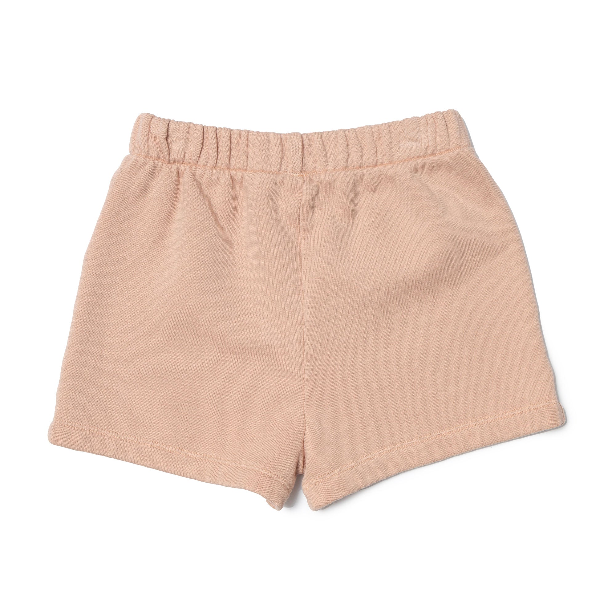 Girls Pink Cotton Shorts