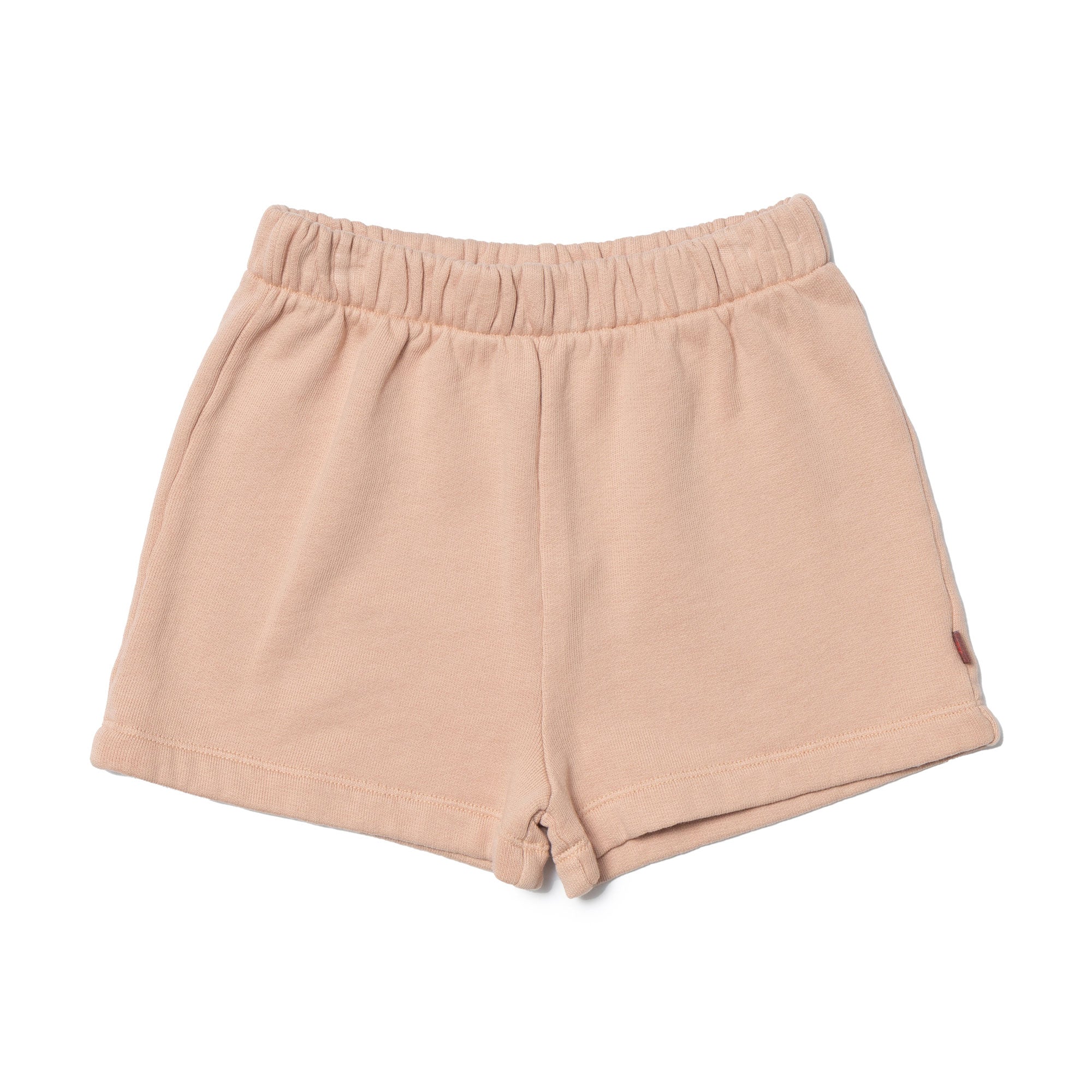 Girls Pink Cotton Shorts