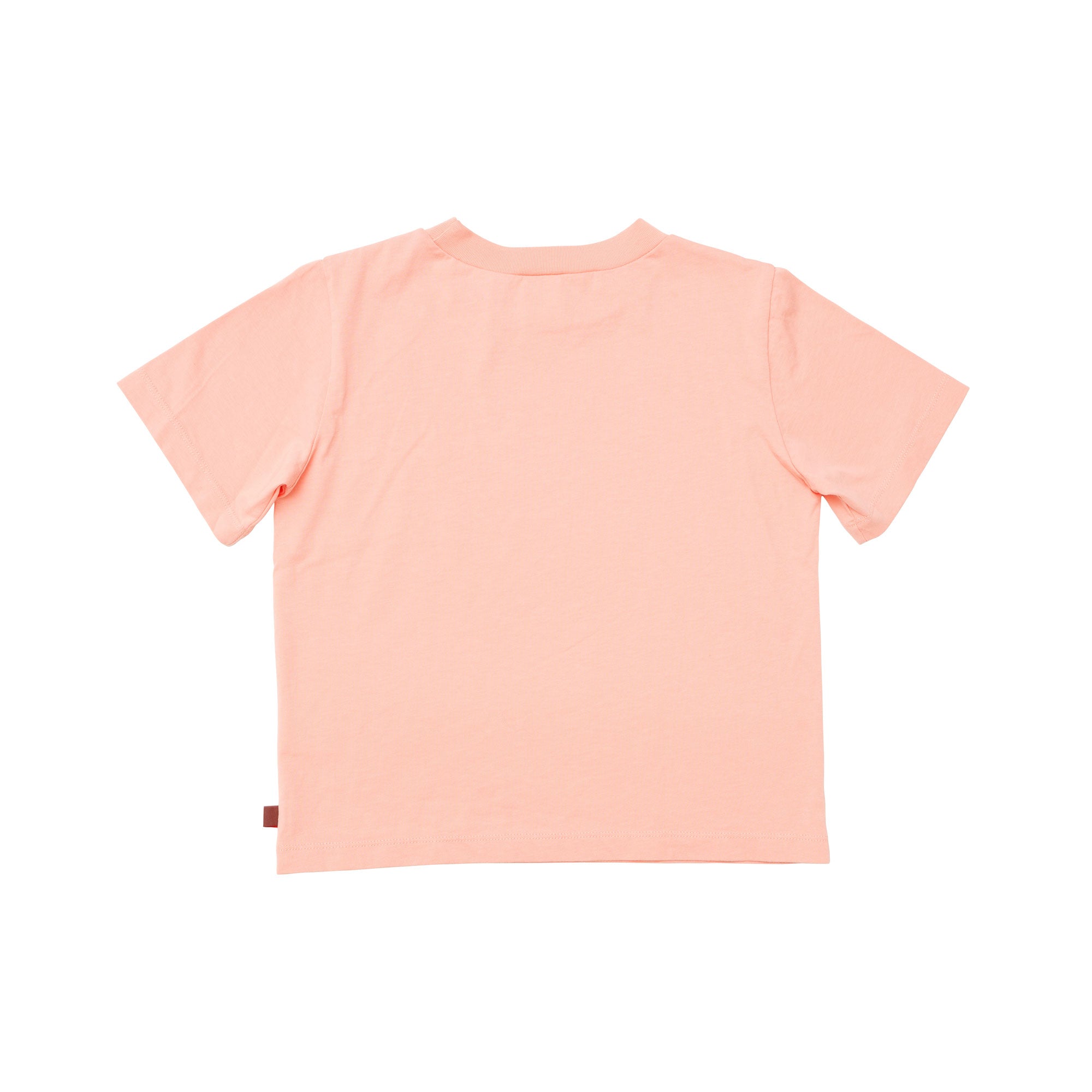 Girls Pink Sunrise Cotton T-Shirt