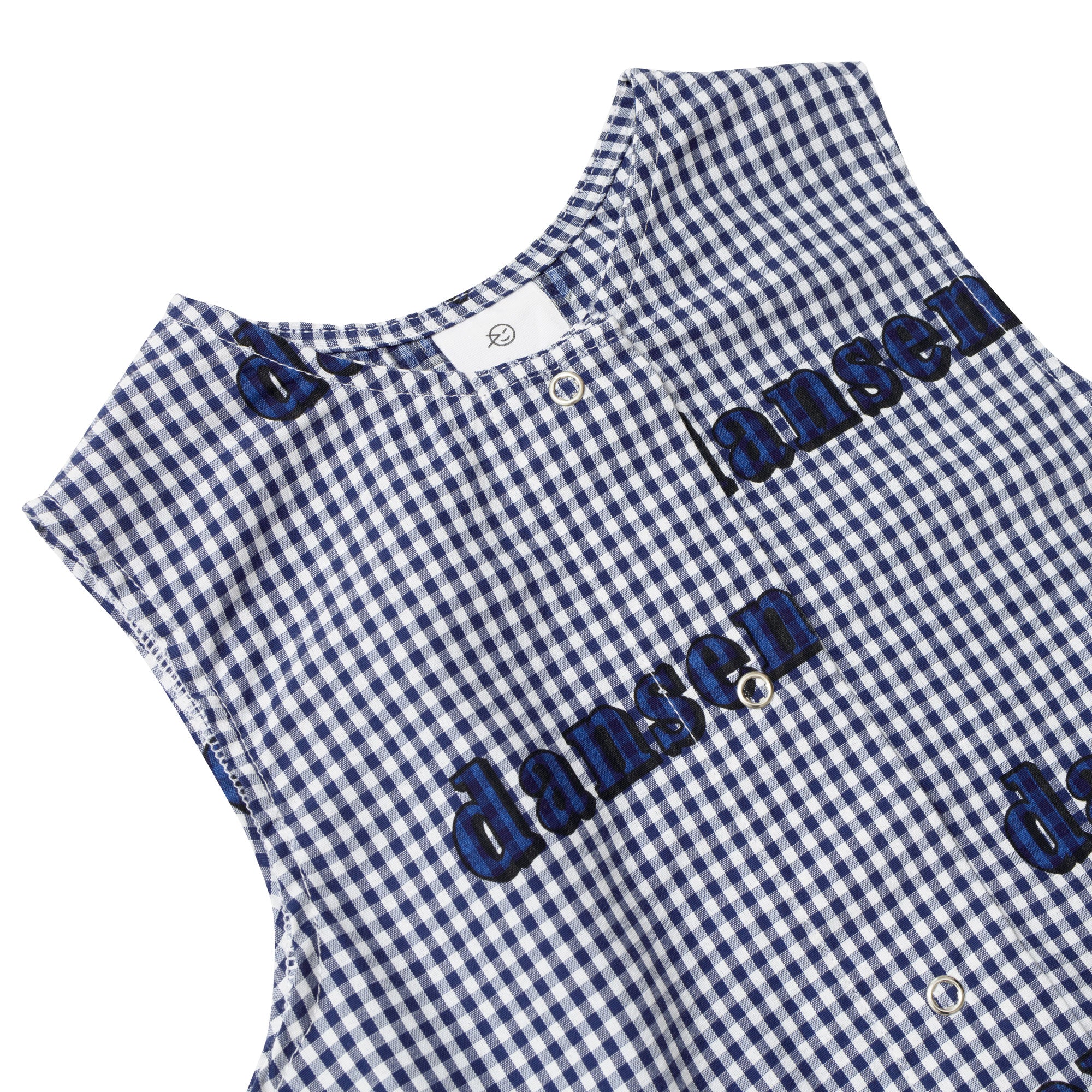 Girls Blue Logo Dress
