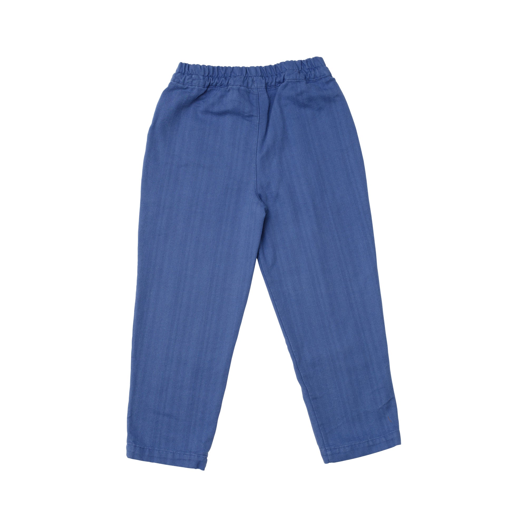 Boys & Girls Blue Cotton Trousers