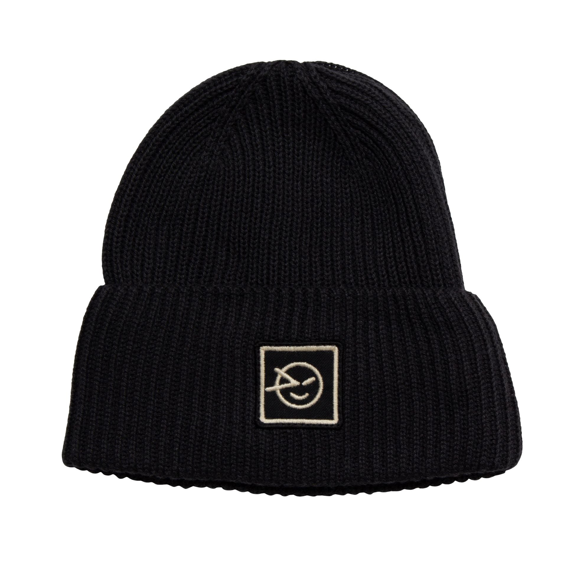 Boys & Girls Black Cotton Hat