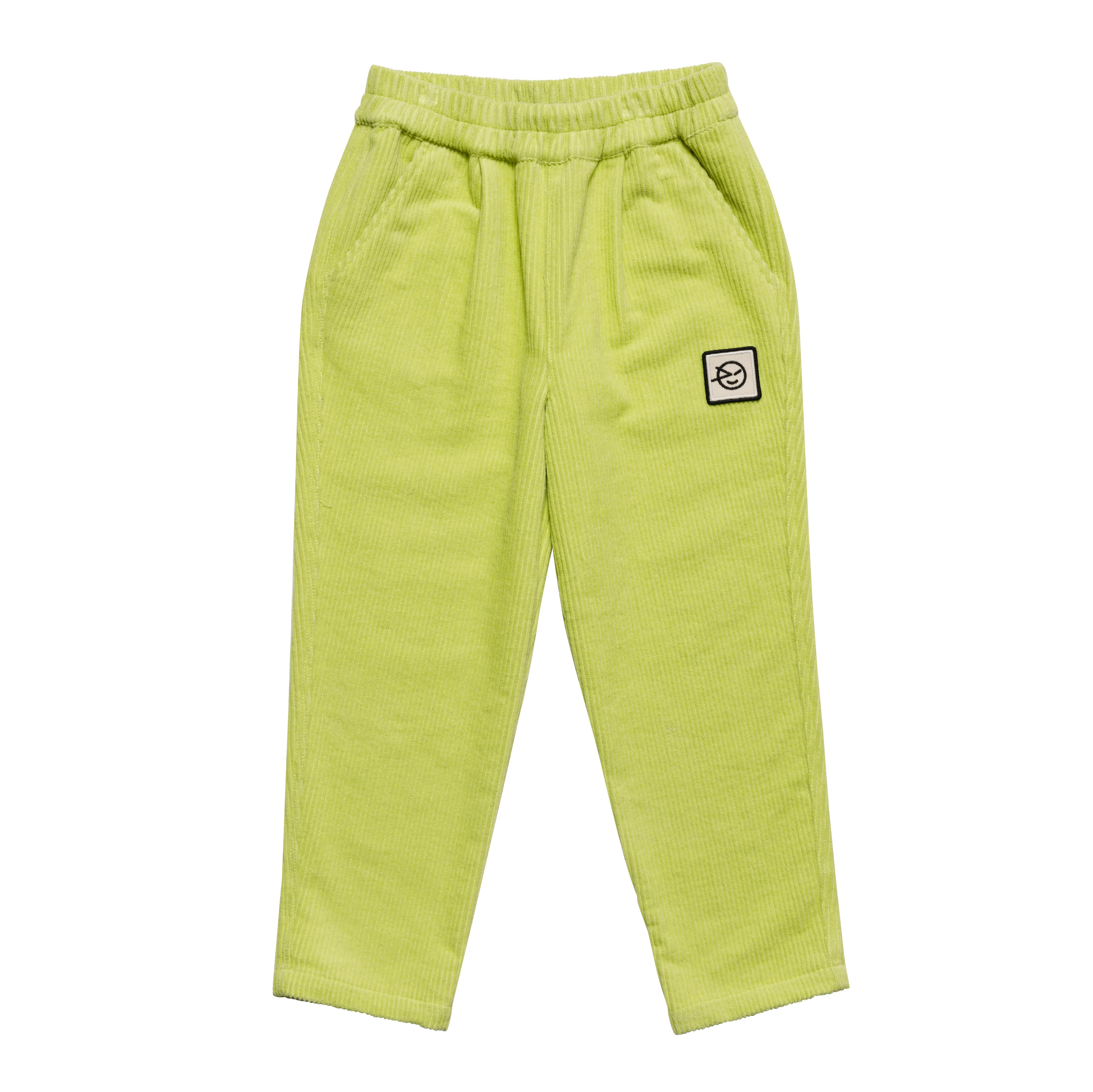 Boys & Girls Yellow Velvet Trousers