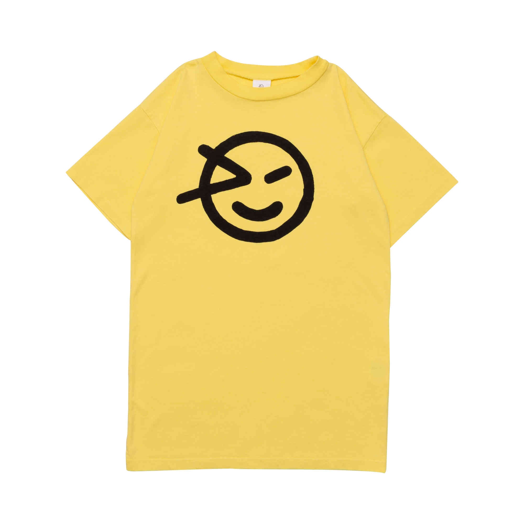 Girls Yellow T-shirt Dress