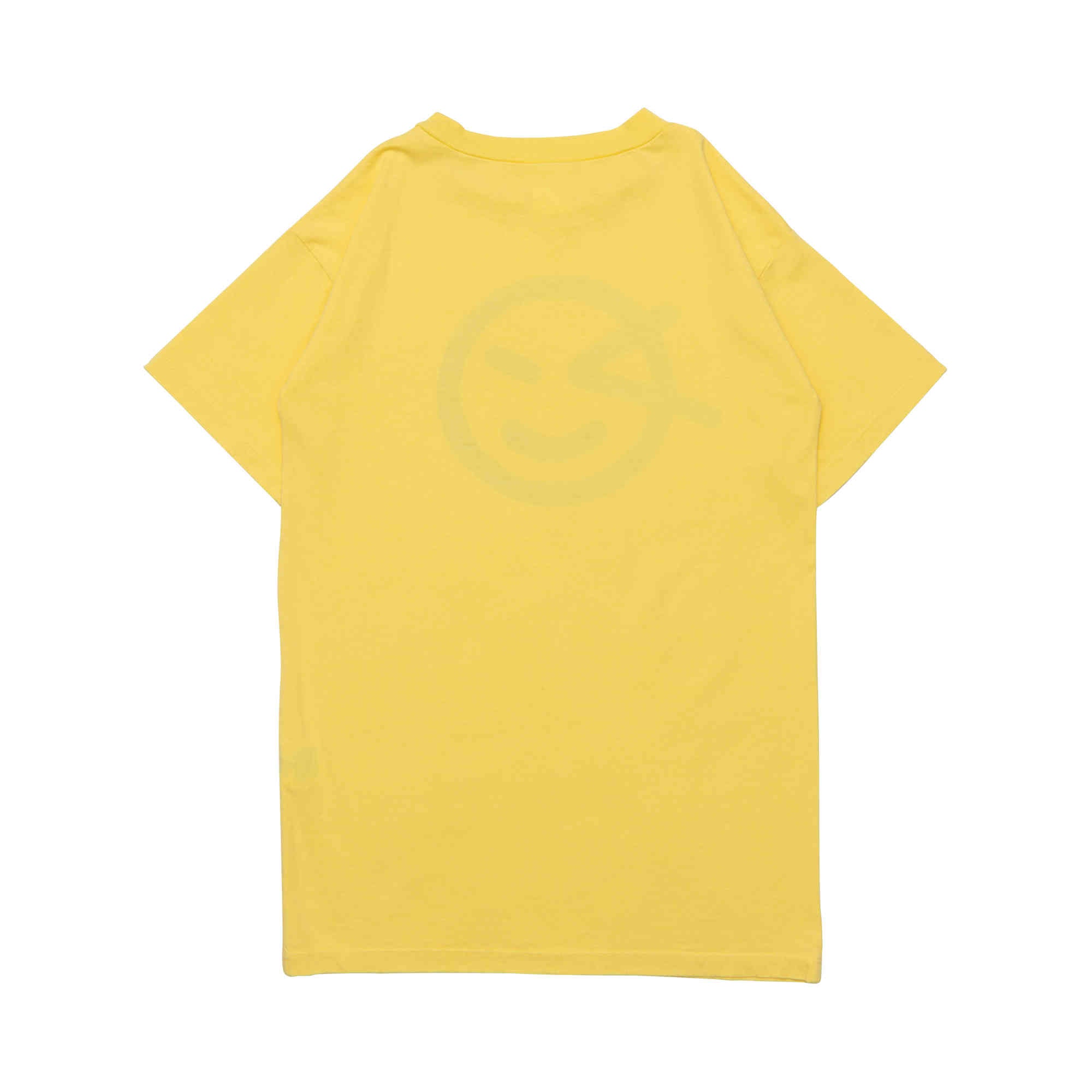Girls Yellow T-shirt Dress