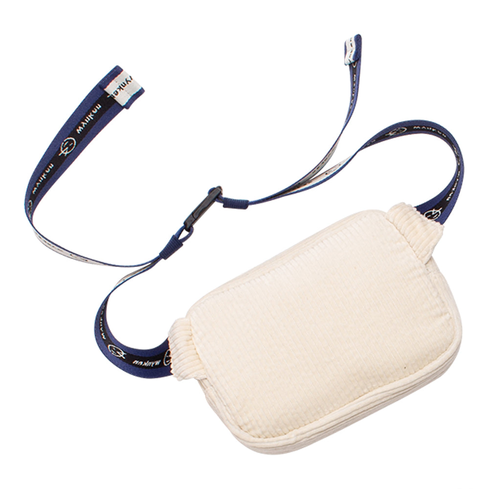 Boys & Girls White Logo Cross Bag