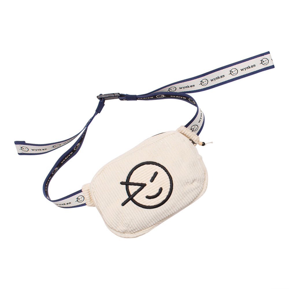 Boys & Girls White Logo Cross Bag