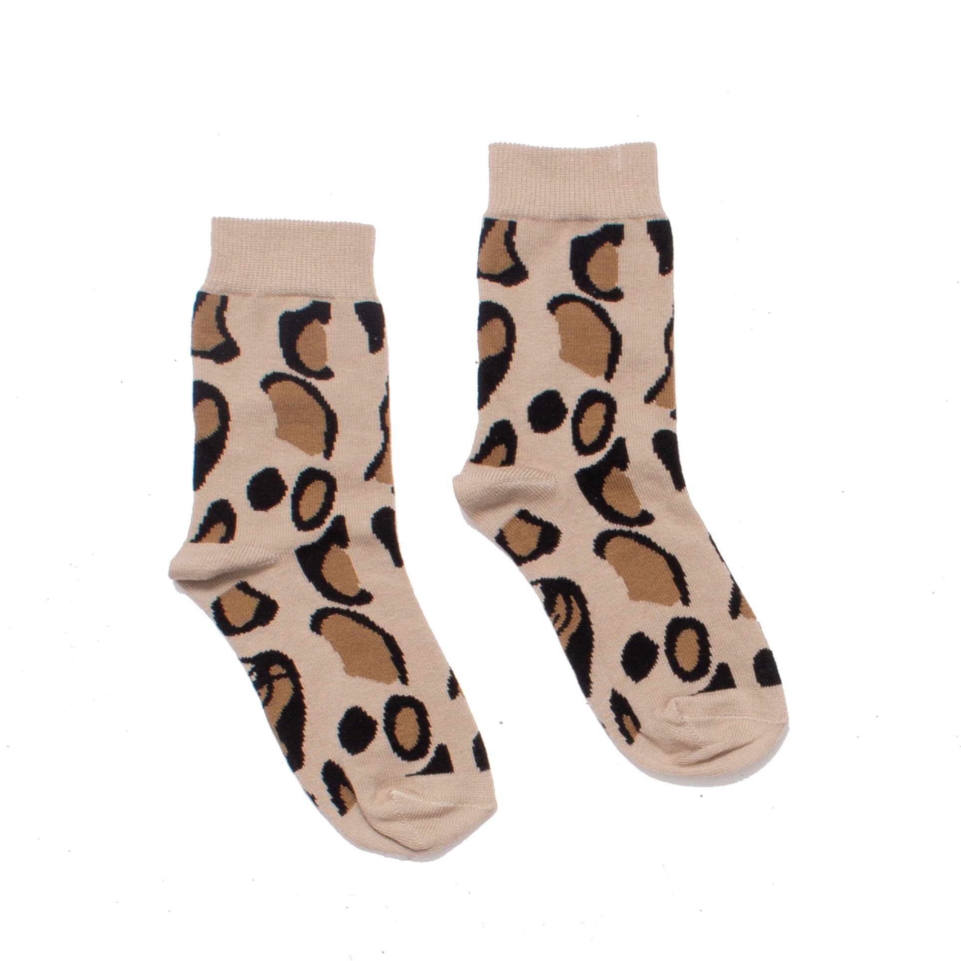 Boys & Girls Leopard Cotton Socks