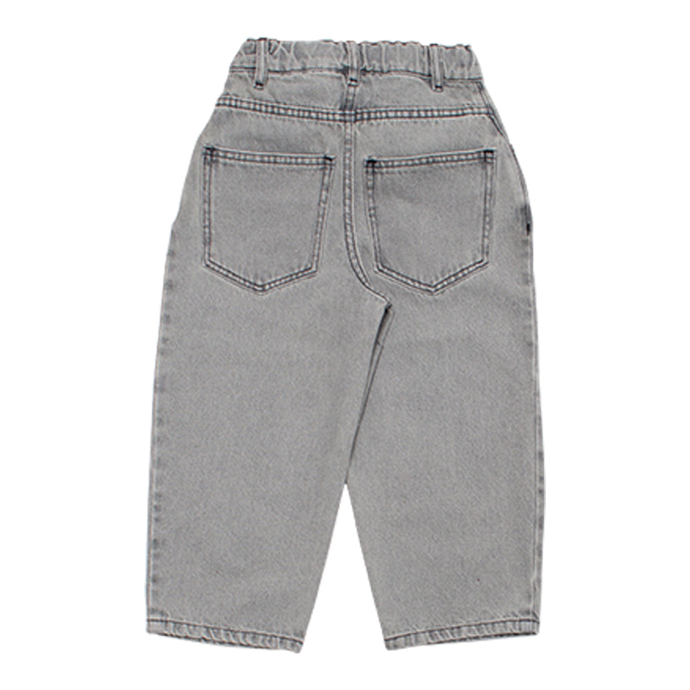 Boys & Girls Grey Denim Trousers
