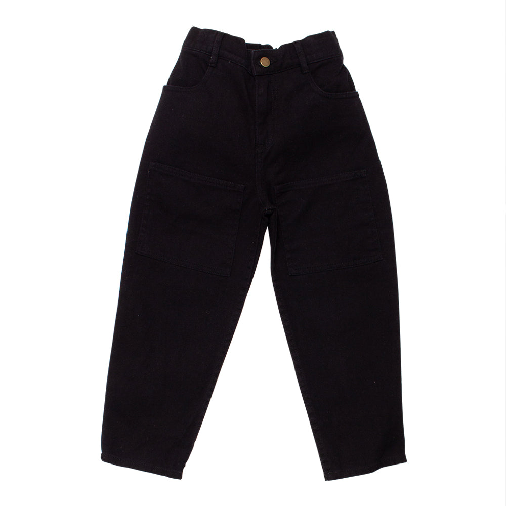 Boys & Girls Black Trousers