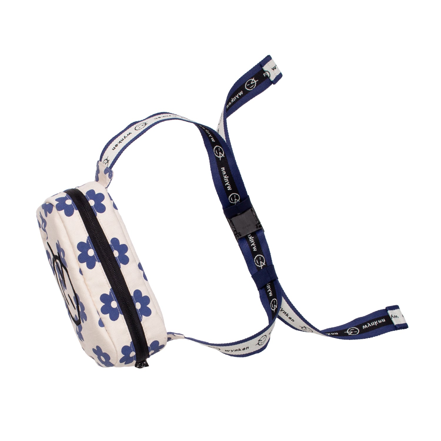 Boys & Girls Blue Flower Belt Bag