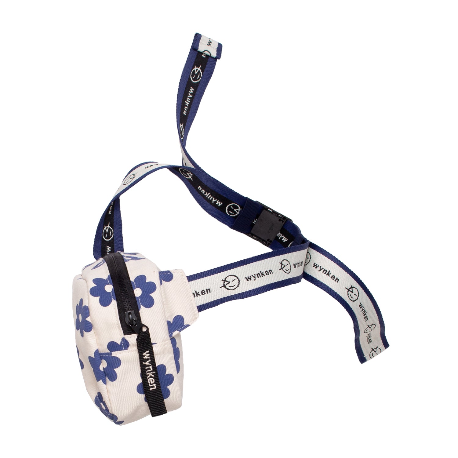 Boys & Girls Blue Flower Belt Bag