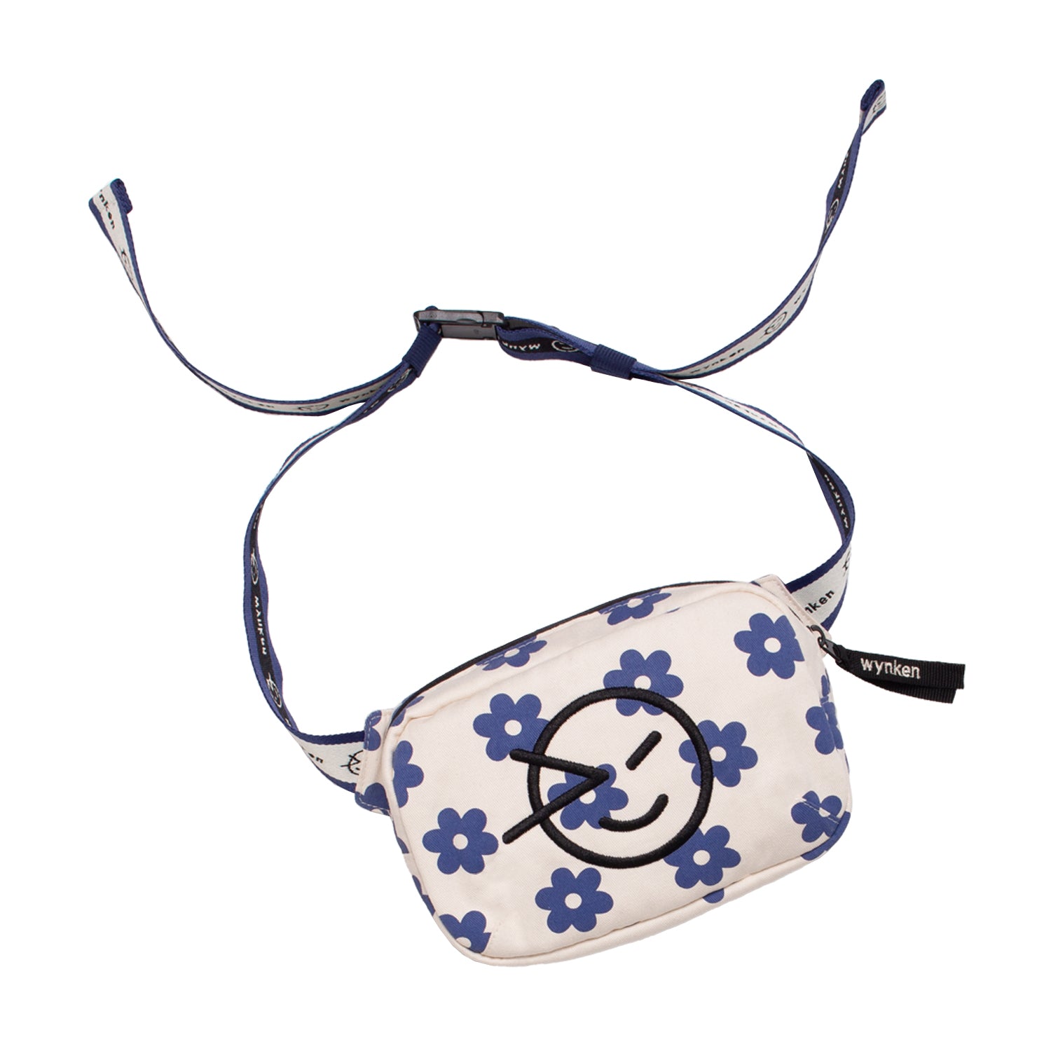 Boys & Girls Blue Flower Belt Bag