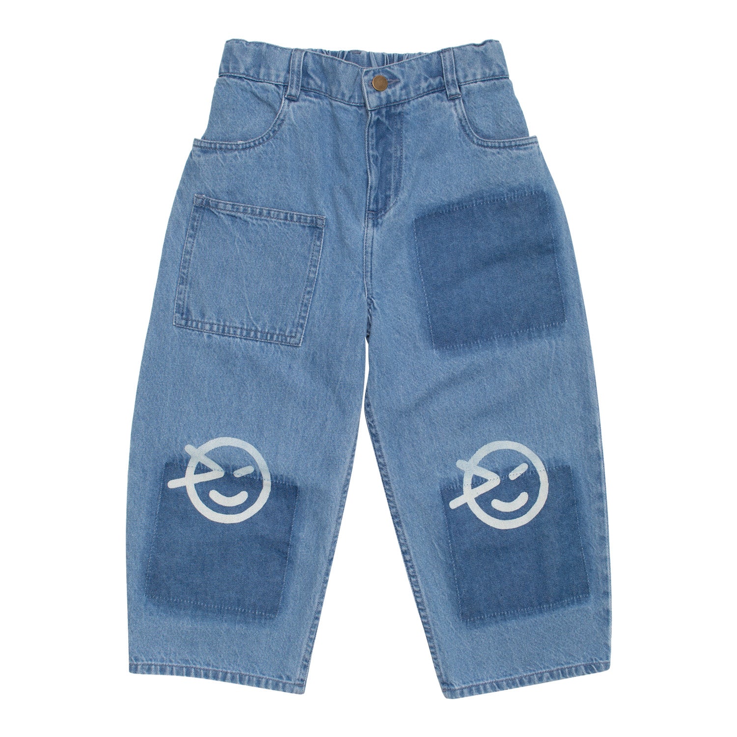Boys & Girls Blue Denim Trousers