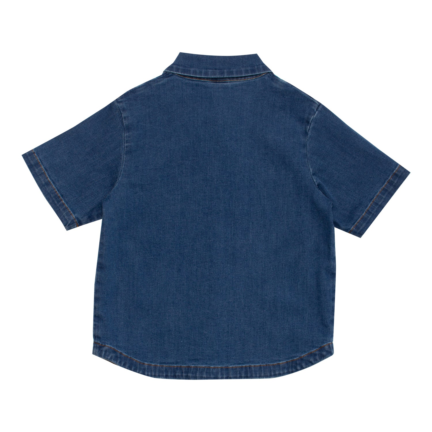 Boys & Girls Blue Denim Shirt