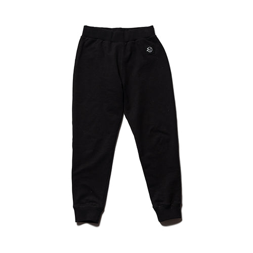 Boys & Girls Black Cotton Trousers