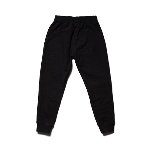 Boys & Girls Black Cotton Trousers