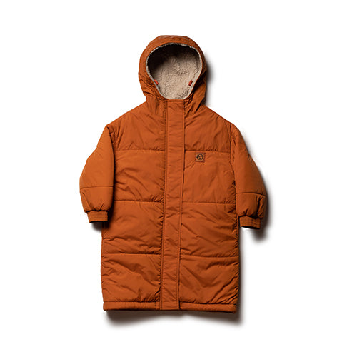 Boys & Girls Caramel Puffy Coat