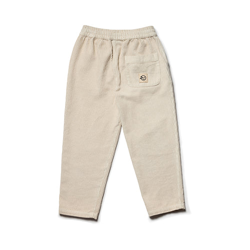 Boys & Girls Beige Cotton Trosuers