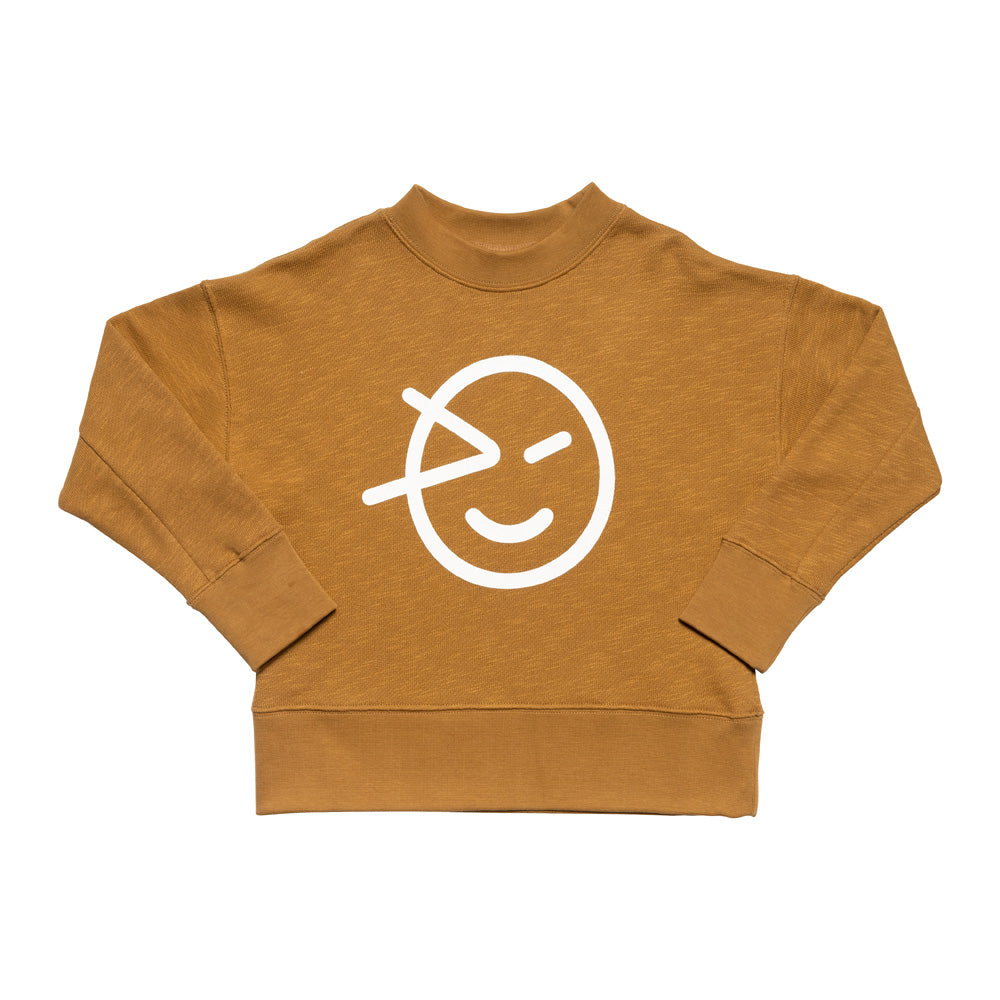 Boys & Girls Camel Logo Cotton Sweatshirt