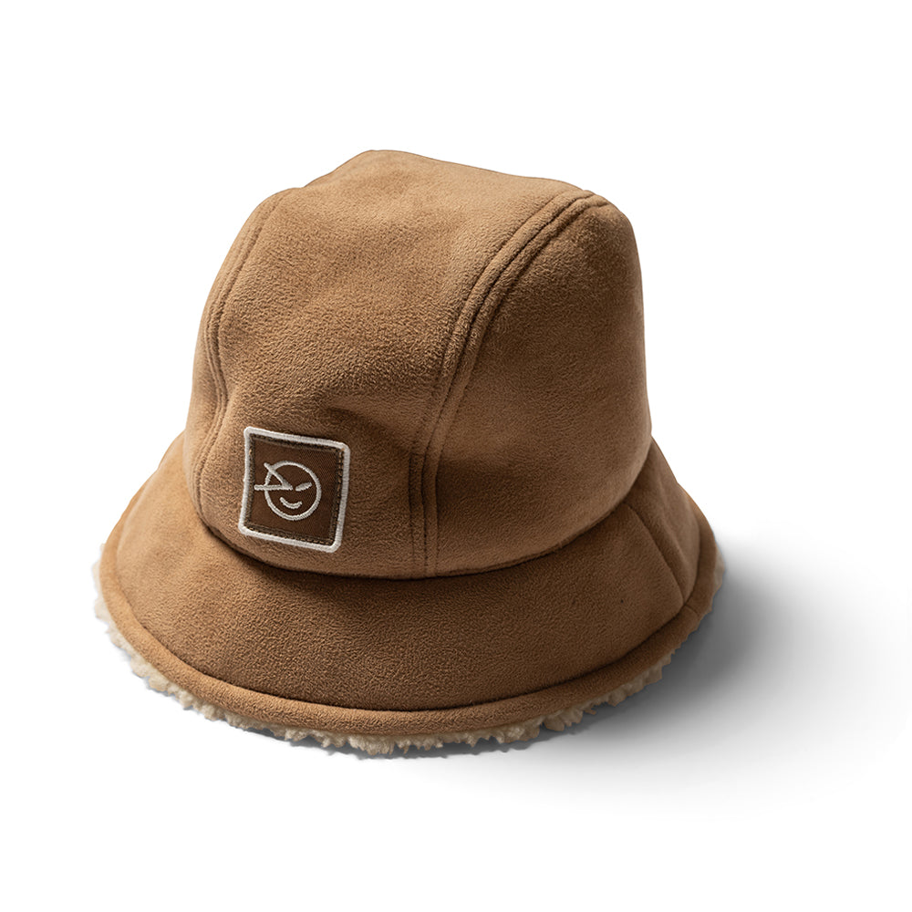 Boys & Girls Faux Sheepskin Bucket Hat