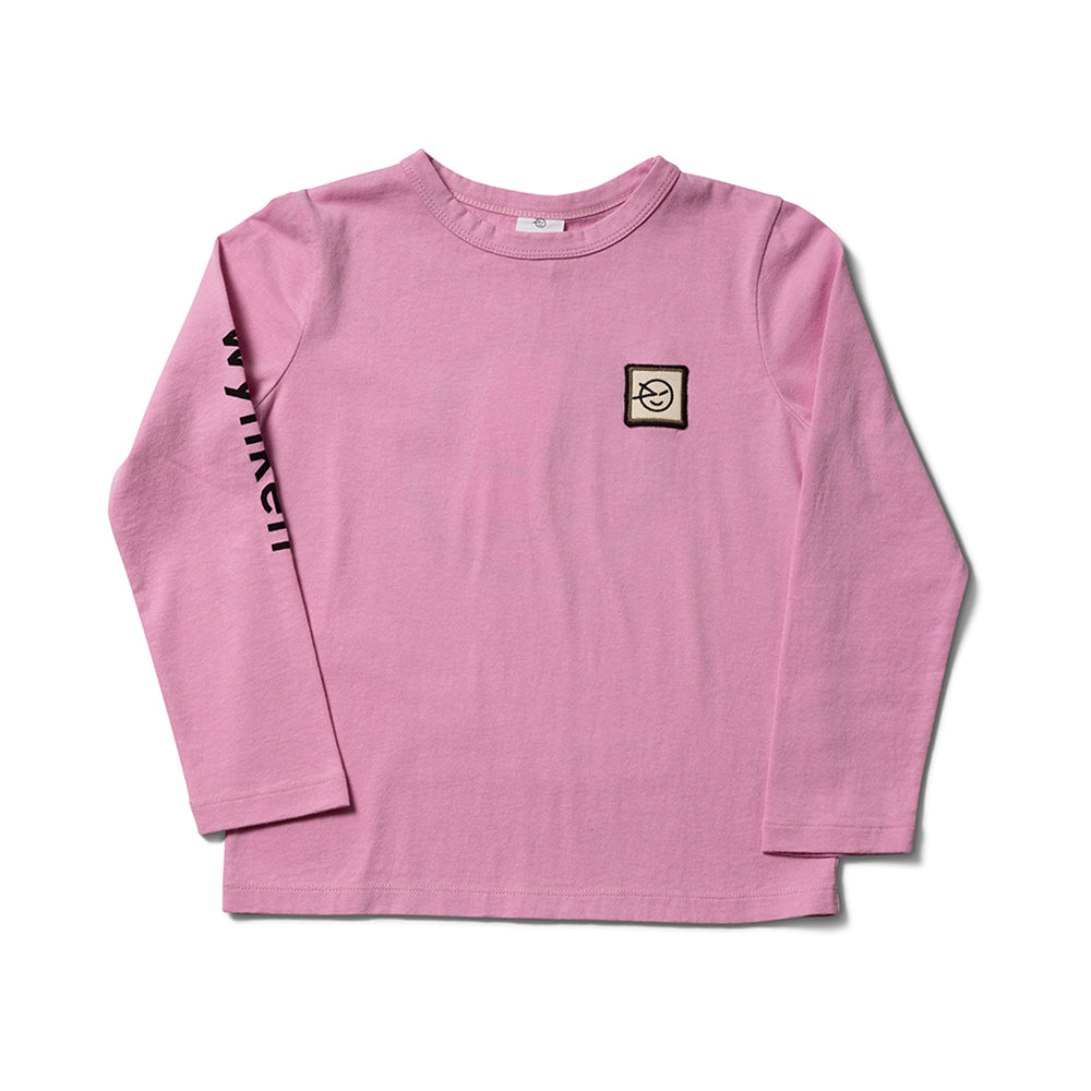 Girls Mallow Pink Organic Cotton T-Shirt