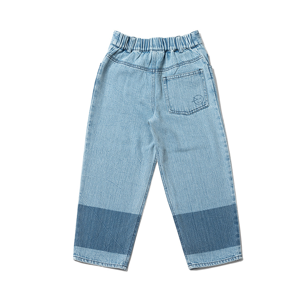Boys & Girls Bleached Denim Cotton Jeans