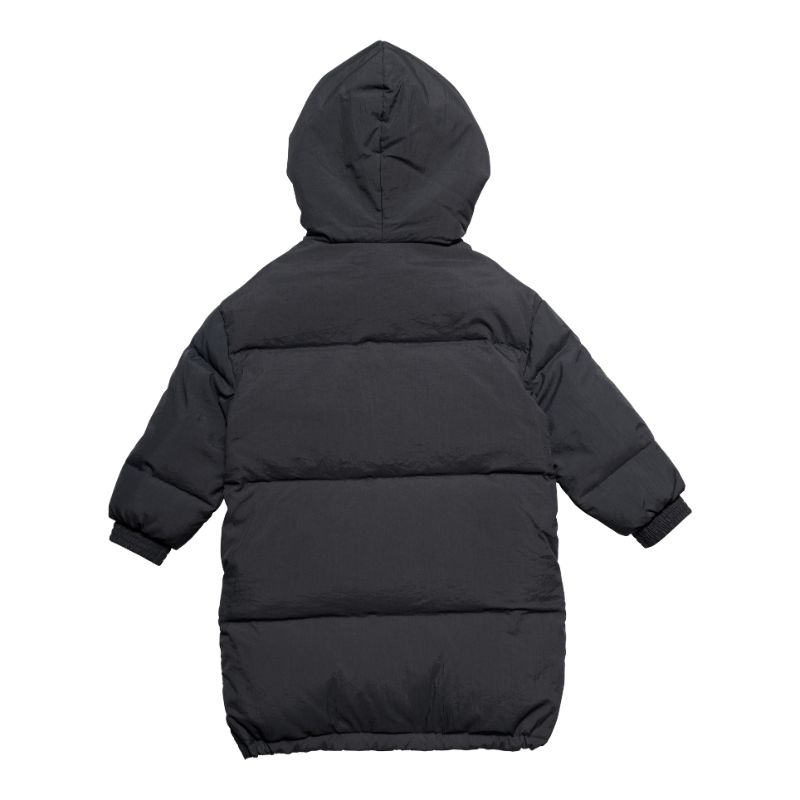 Boys & Girls Dark Grey Padded Down Coat