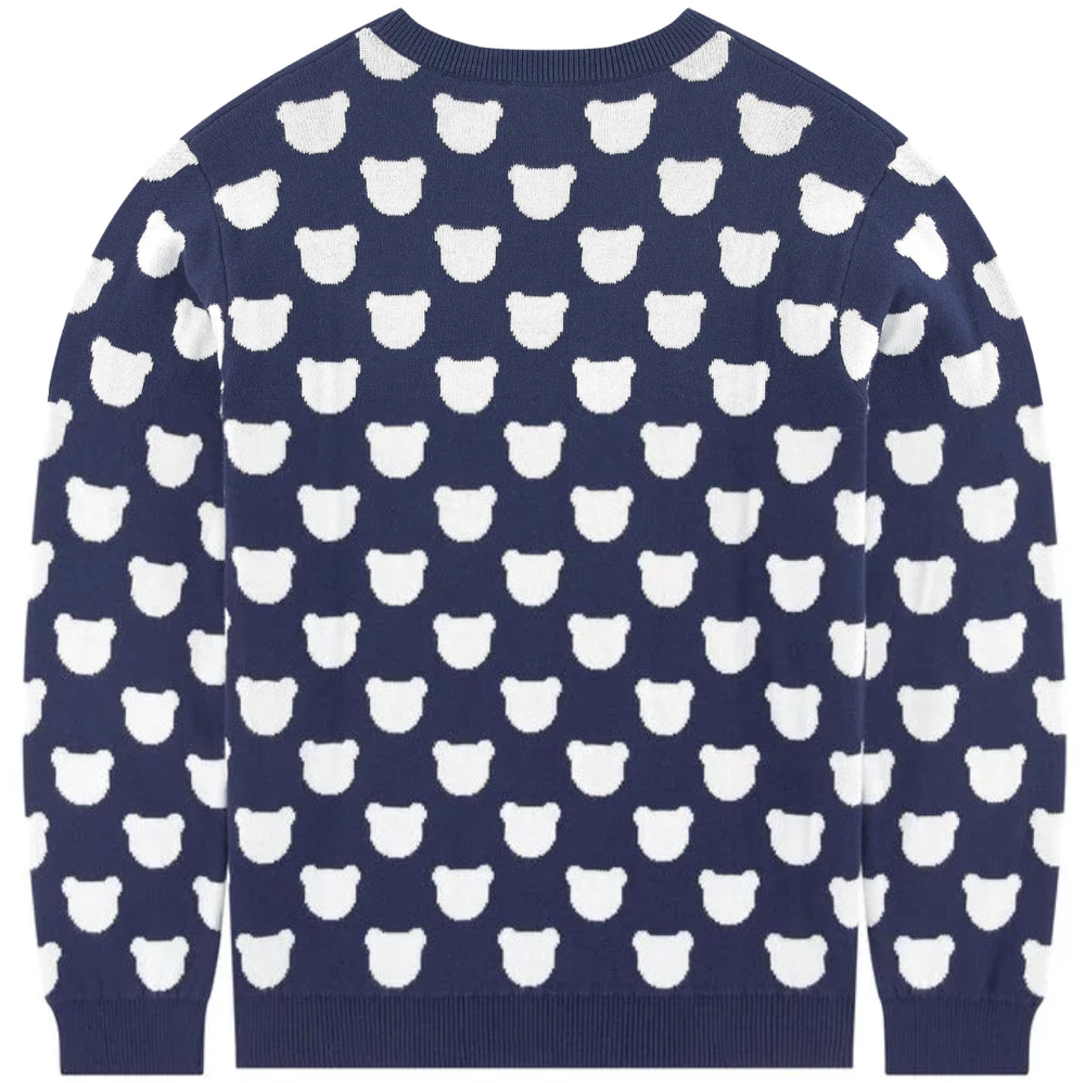 Boys & Girls Navy Cloud Cotton Sweatshirt