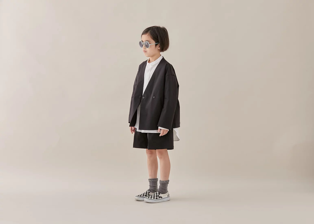 Boys & Girls Black Shorts