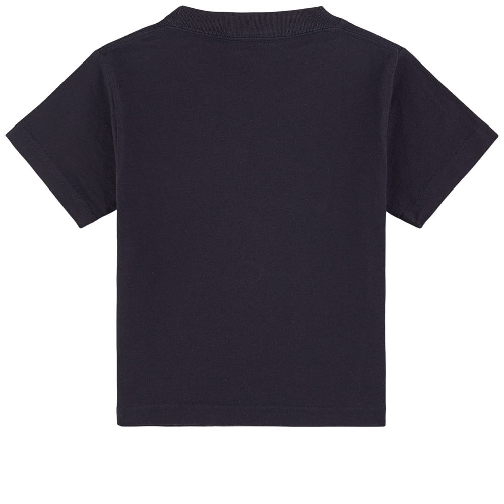 Boys & Girls Navy Cotton T-Shirt