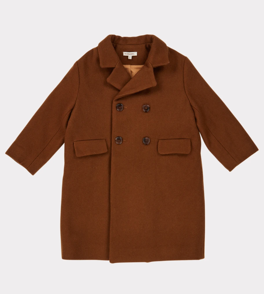 Boys & Girls Camel Hawk Coat