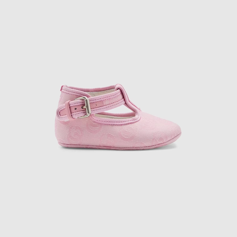 Baby Girls Pink GG Logo Shoes