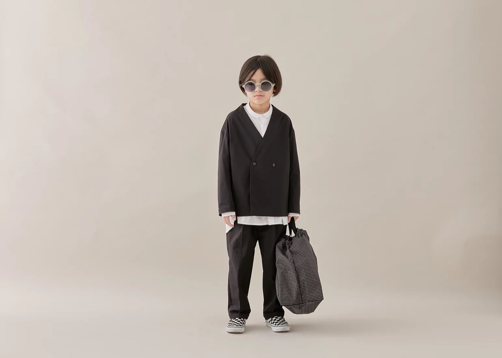 Boys & Girls Black Trousers