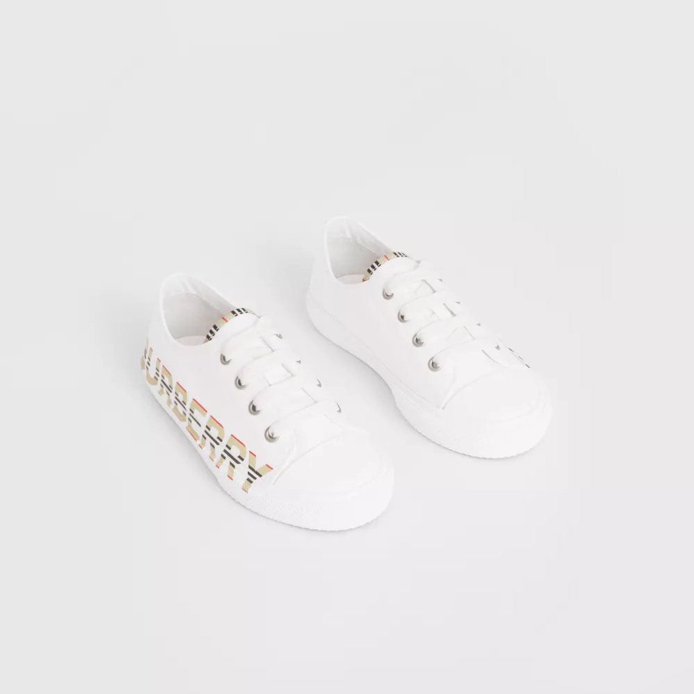 Boys & Girls White Shoes