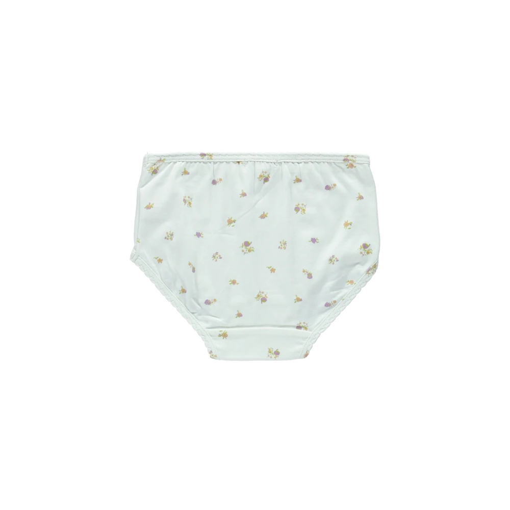 Girls White Cotton Panties