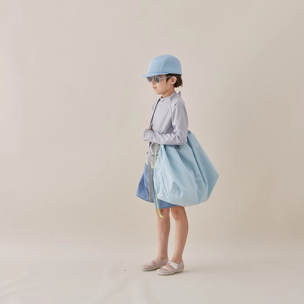 Sac de sport bleu