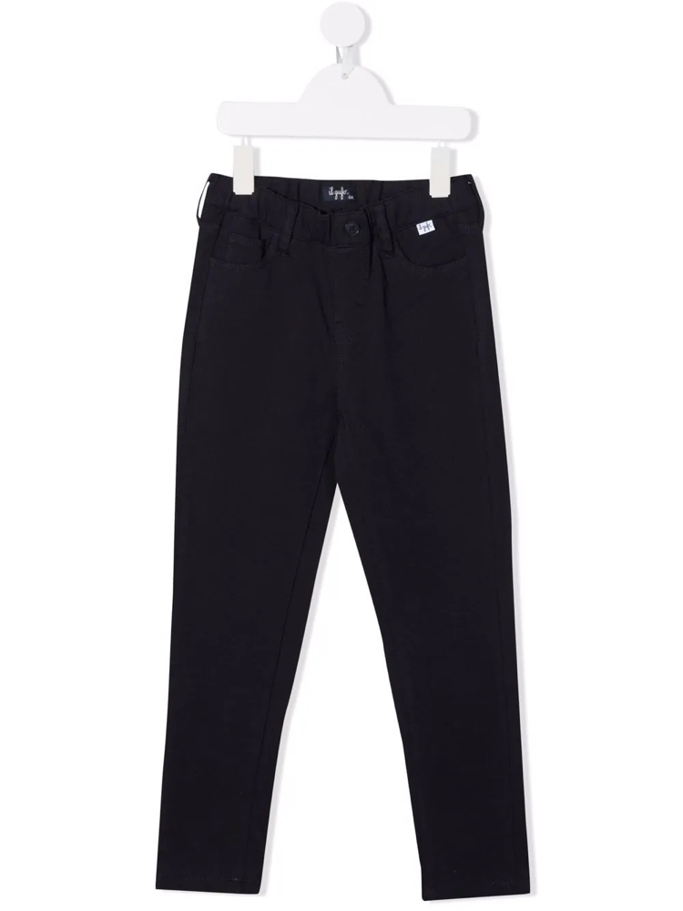 Boys & Girls Navy Cotton Trousers