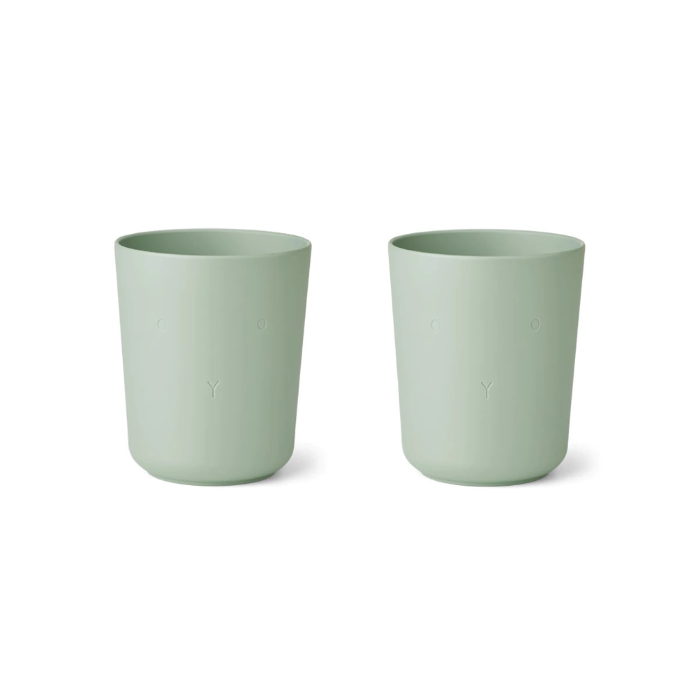 Boy & Girls Green Rabbit Cup(2 Pack)